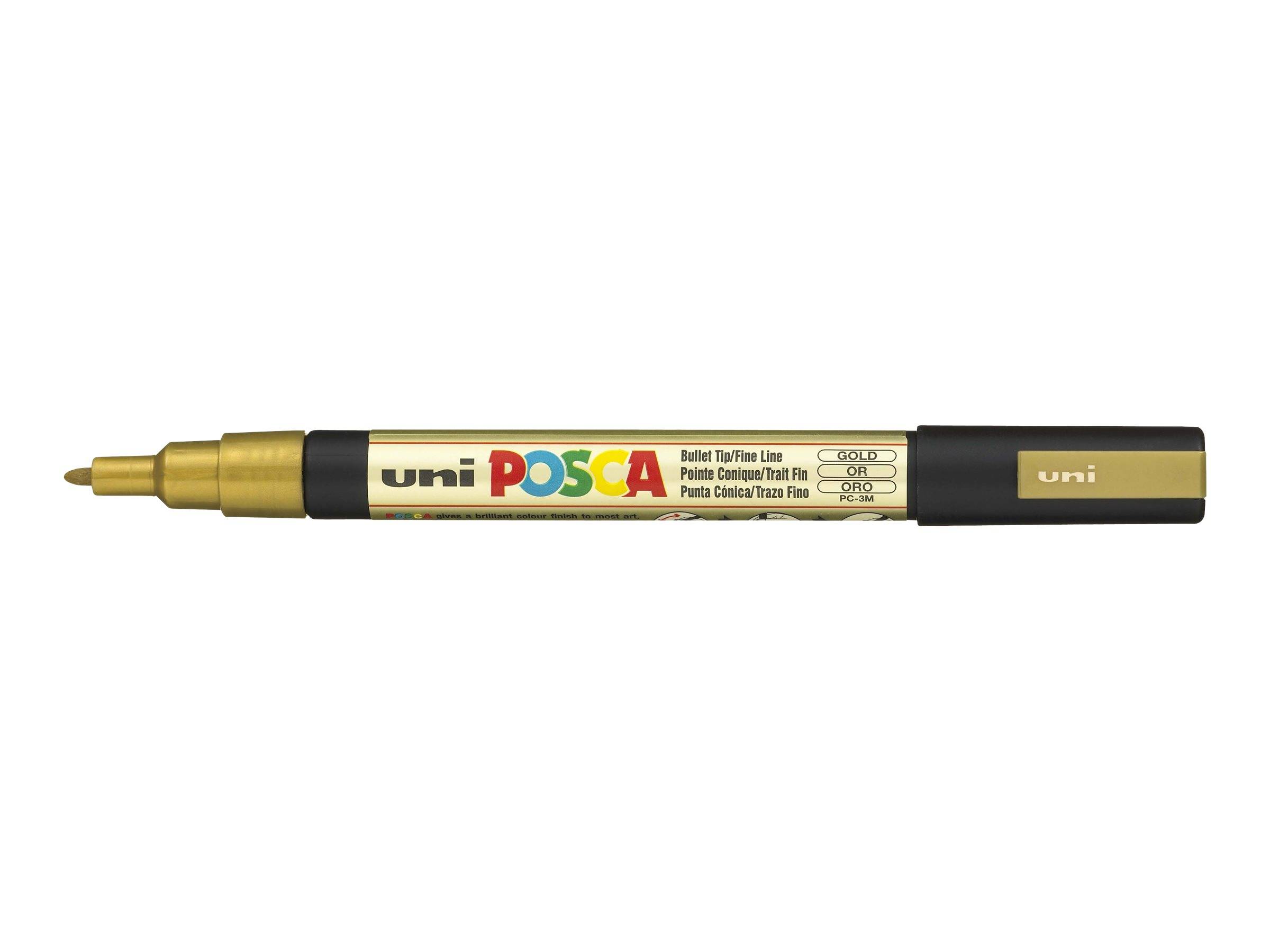 Verfstift Posca PC3M fijn standaard assorti set à 16 stuks-2