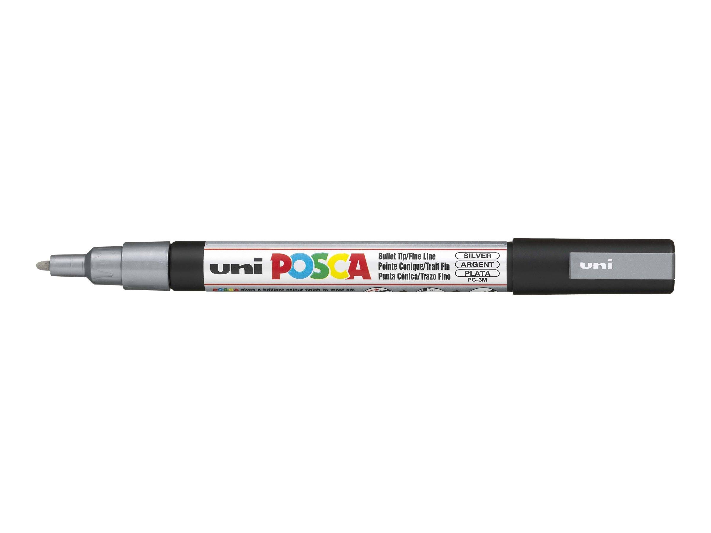 Verfstift Posca PC3M fijn standaard assorti set à 16 stuks-3