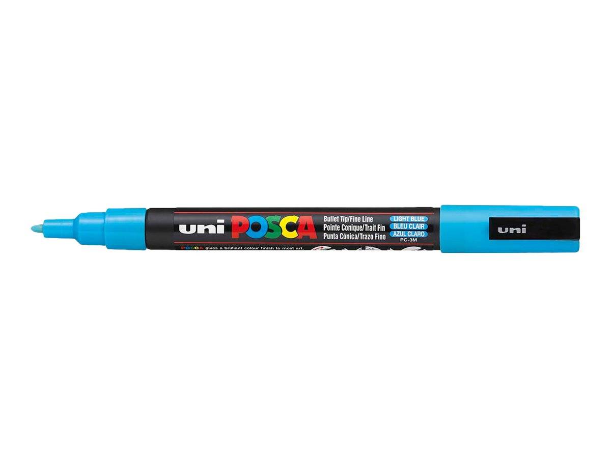 Verfstift Posca PC3M fijn standaard assorti set à 16 stuks-4