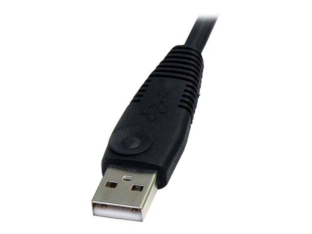 StarTech.com 1,80m 4-in-1 USB DisplayPort® KVM-switch Kabel met Audio en Microfoon - Cable for KVM-schakelaar, Randappar-3