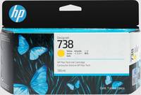 HP 738 - 130 ml - geel - origineel - DesignJet-1