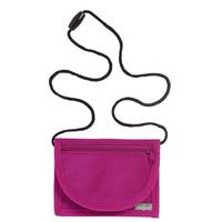 Pagina 99507-34 Portemonnee, kaarthouder & reisdocumentenhouder, nektas, roze nylon