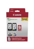 Canon Inktcartridge PG-575/CL-576 Origineel Zwart, Kleur 5438C004-1