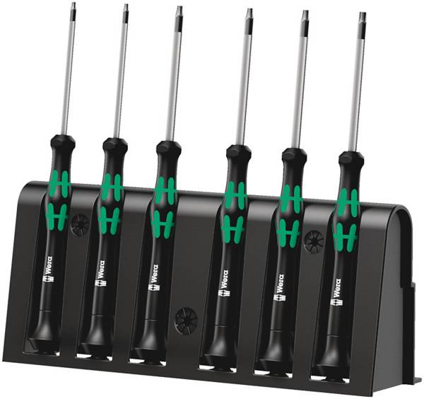 Wera 2067/6 elektronische TORX BO-schroevendraaierset + houder