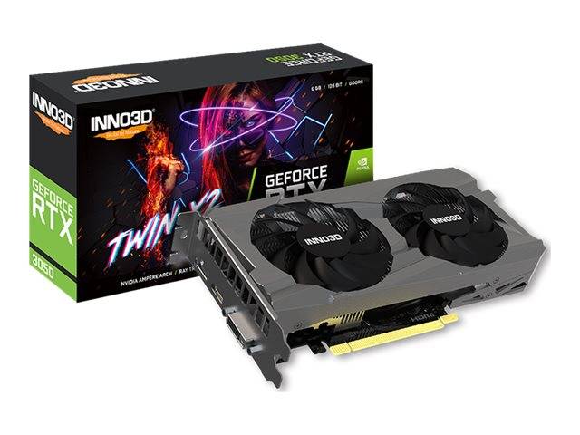 Inno3D RTX3050 Twin X2 6GB GDDR6 HDMI DVI DP-3