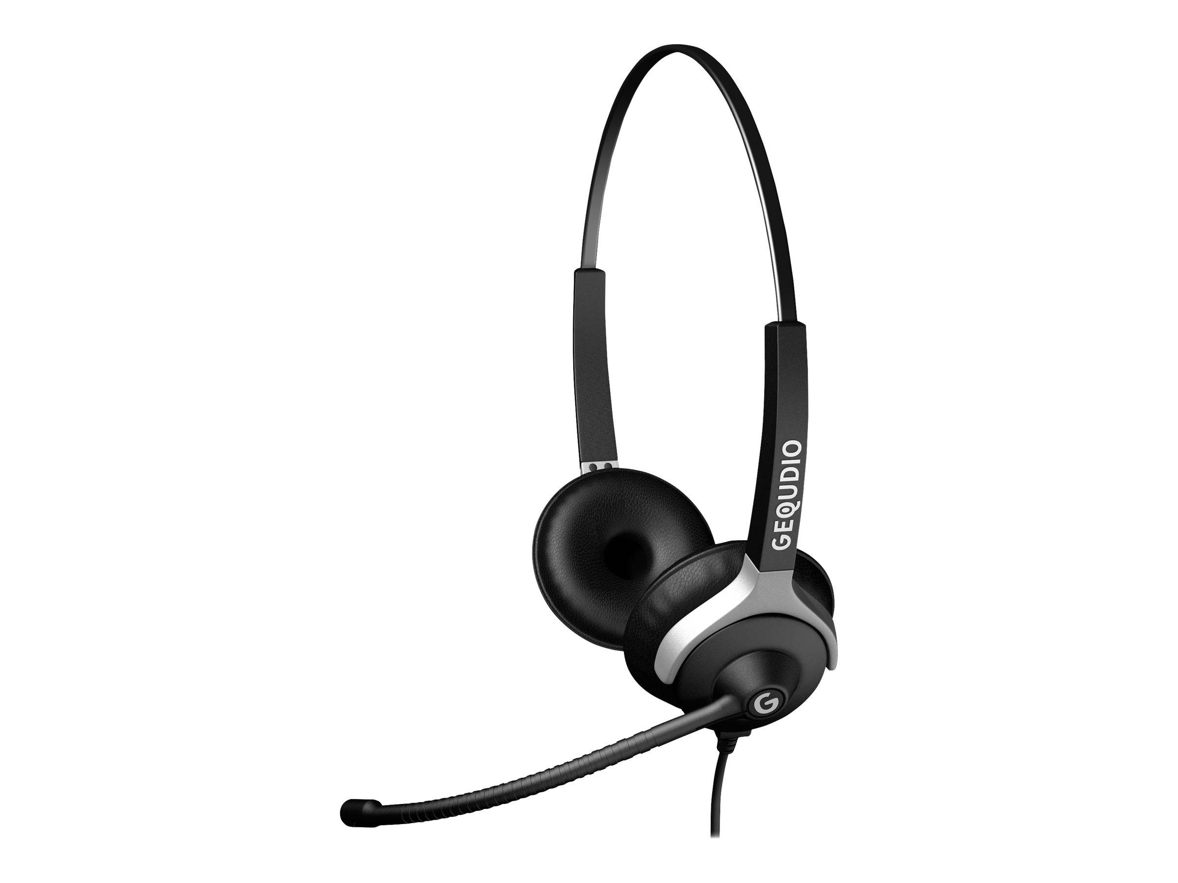 GEQUDIO-headset 2-oor met 2,5 mm-aansluiting-0