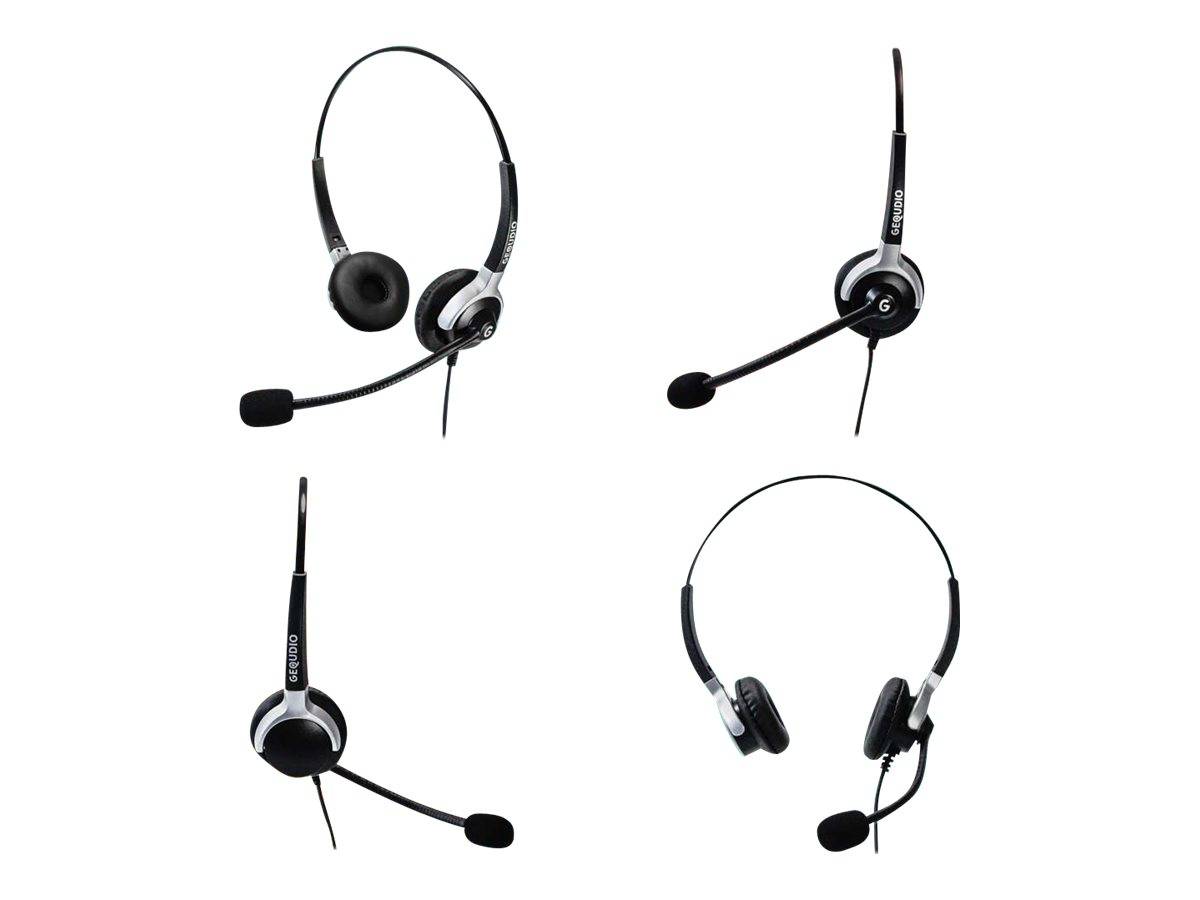 GEQUDIO-headset 2-oor met 2,5 mm-aansluiting-1