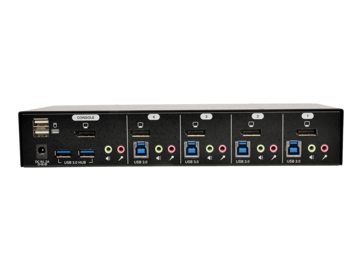 Eaton 4-poorts DisplayPort KVM-switch met audio-1