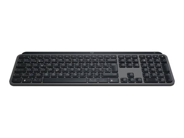 Logitech MX Keys S Toetsenbord - Draadloos Verbinding - USB Interface - Tsjechisch - QWERTZ indeling - Grafiet - Membraa