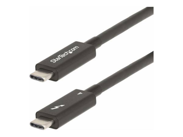 StarTech.com 2m Actieve Thunderbolt 4 Kabel, 40Gbps, 100W PD, 4K/8K Video, Intel-Certified, Compatible met Thunderbolt 3
