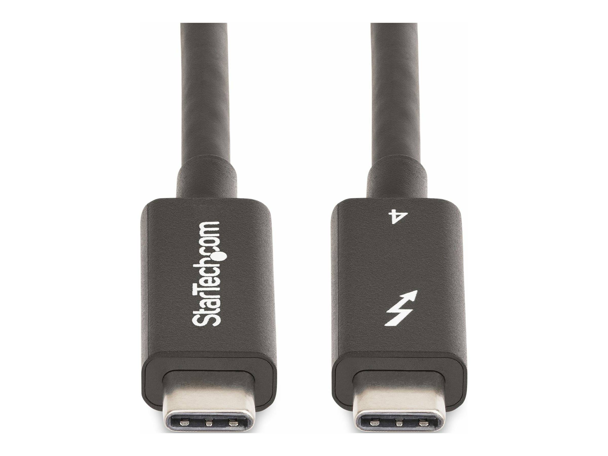 StarTech.com 2m Actieve Thunderbolt 4 Kabel, 40Gbps, 100W PD, 4K/8K Video, Intel-Certified, Compatible met Thunderbolt 3-1