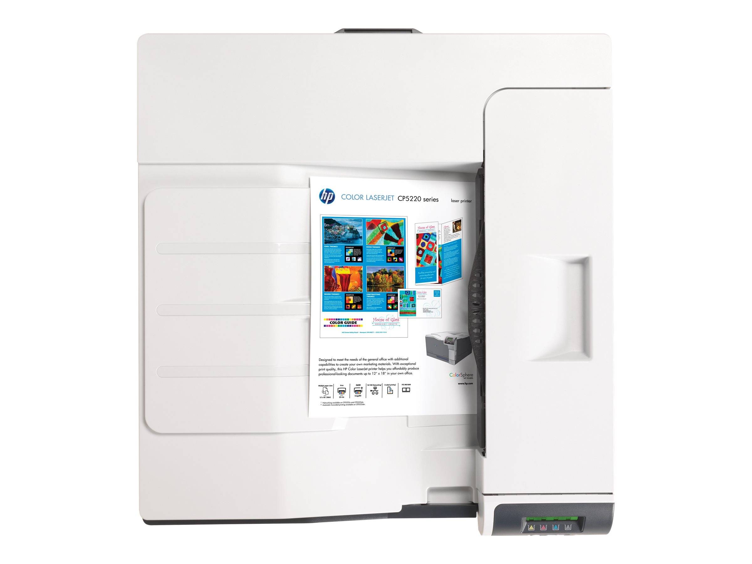 HP Color LaserJet Professional CP5225n printer-2