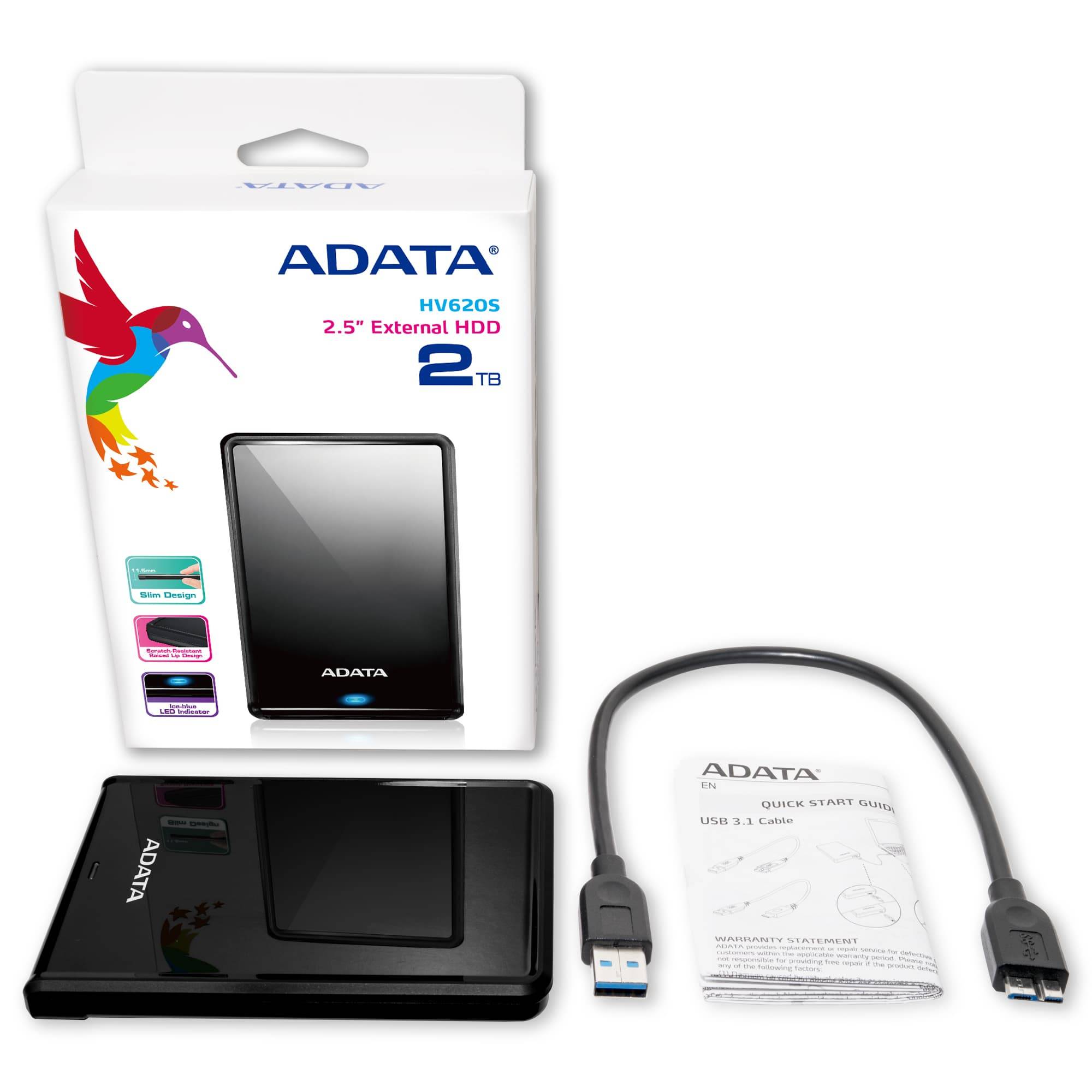 ADATA AHV620S-2TU31-CBK externe harde schijf 2000 GB Zwart-2