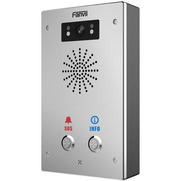 Fanvil I16S-02P audio-intercomsysteem van roestvrij staal