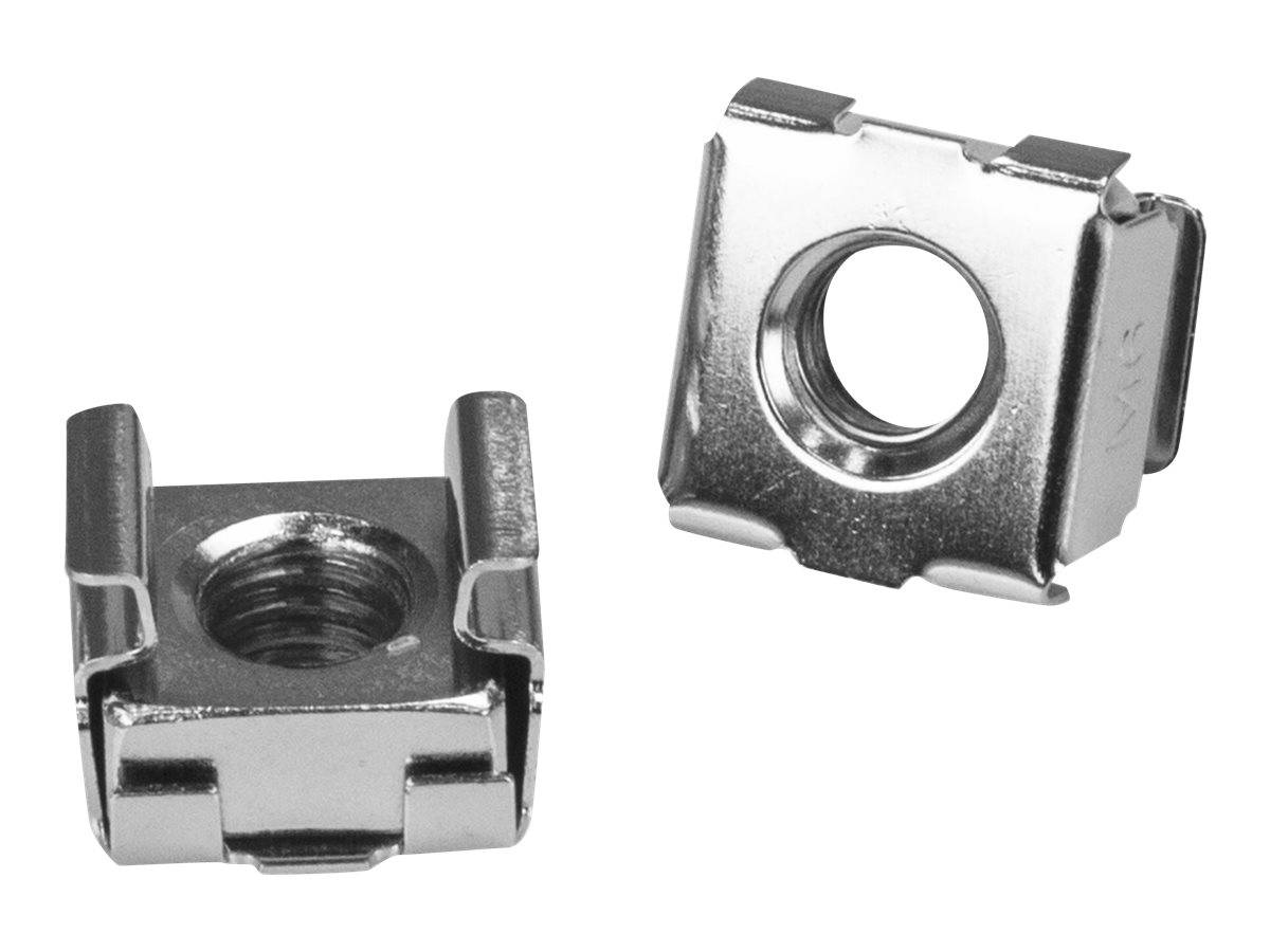 StarTech.com M6 Bevestigingsschroeven en Cage Nuts voor Server Rack - 100 stuks (CABSCREWM62) CABSHELF1U-2