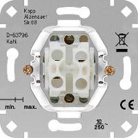 Kopp 503800002 Serietoets Inzetstuk HK05, HK 07 Aluminium 1 stuk(s)-1