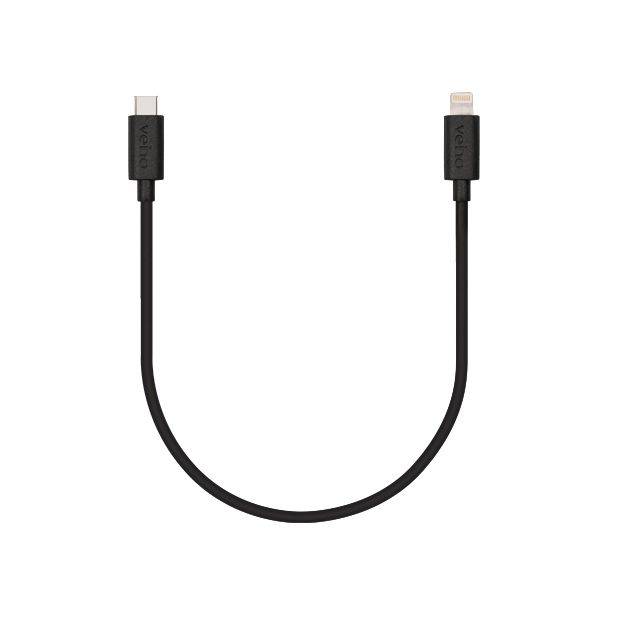 Laad en synchroniseer je Apple-apparaten met deze Apple MFI-goedgekeurde USB-C™ naar Lightning-kabel.-0