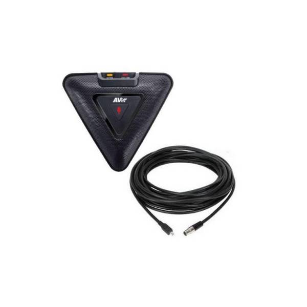 AVer uitbreidingsmicrofoon met 10 meter kabel voor VB342PRO en VB350