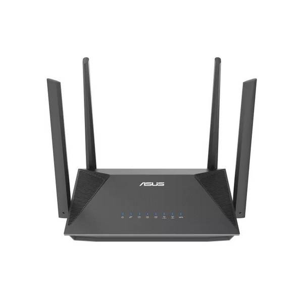 Asus RT-AX52 (AX1800) Dual Band WiFi 6 Uitbreidbare Router, Instant Guard, Ouderlijk Toezicht met Planningsfunctie, Inge