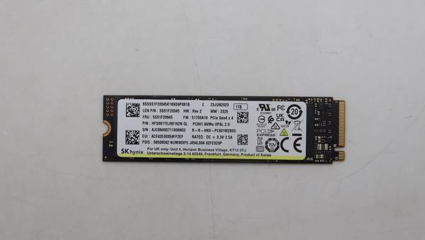 Lenovo SSD_ASM 1T,M.2,2280,PCIe4x4,SKH,OP