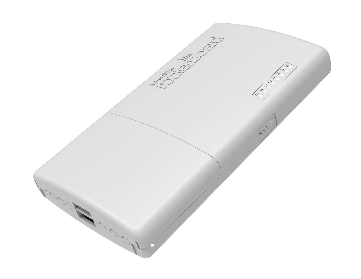 MikroTik 5x 10/100/1000 Mbit/s RJ-45, 1x SFP, 800 MHz, 128 MB RAM, 16 MB flash, PoE, 12-57 V-0