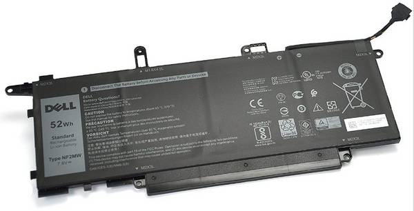 Dell Battery, 52WHR, 4 Cell, Lithium Ion