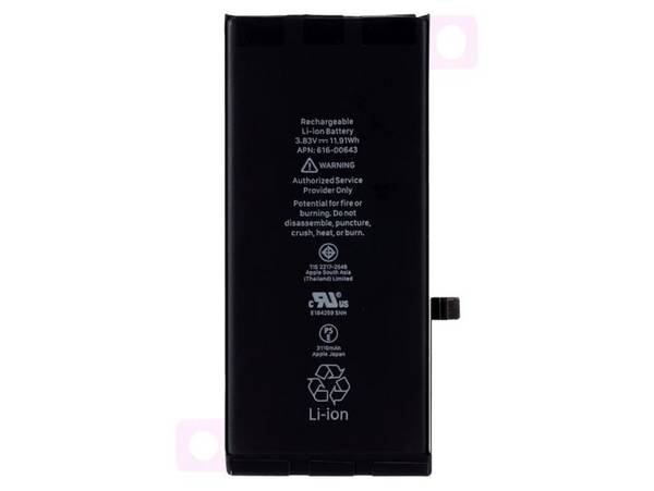 CoreParts Batterij voor iPhone, 11,87Wh 3,83V 3100mAh, iPhone 11 A2111, A2221
