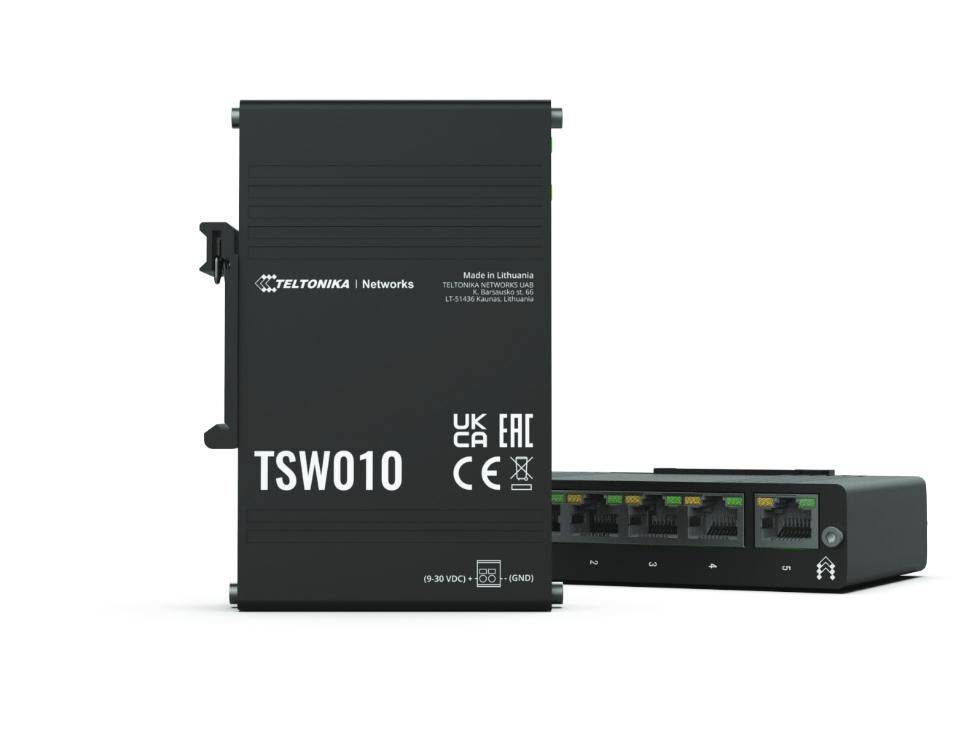 Teltonika Networks TSW010 DIN-rail schakelaar-0