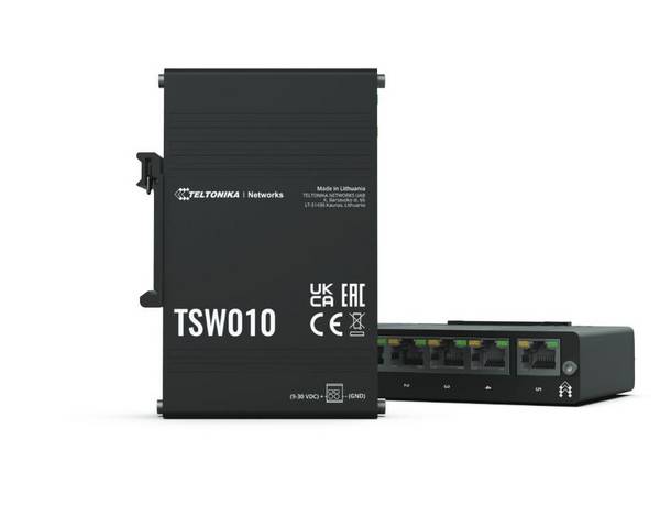 Teltonika Networks TSW010 DIN-rail schakelaar