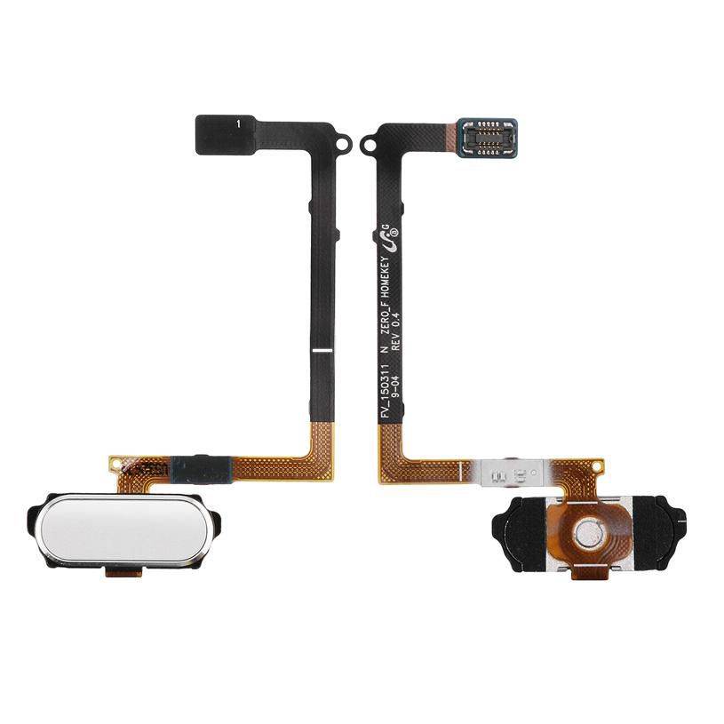 CoreParts Samsung Galaxy S6 Serie Home-knop met flexkabel wit-0