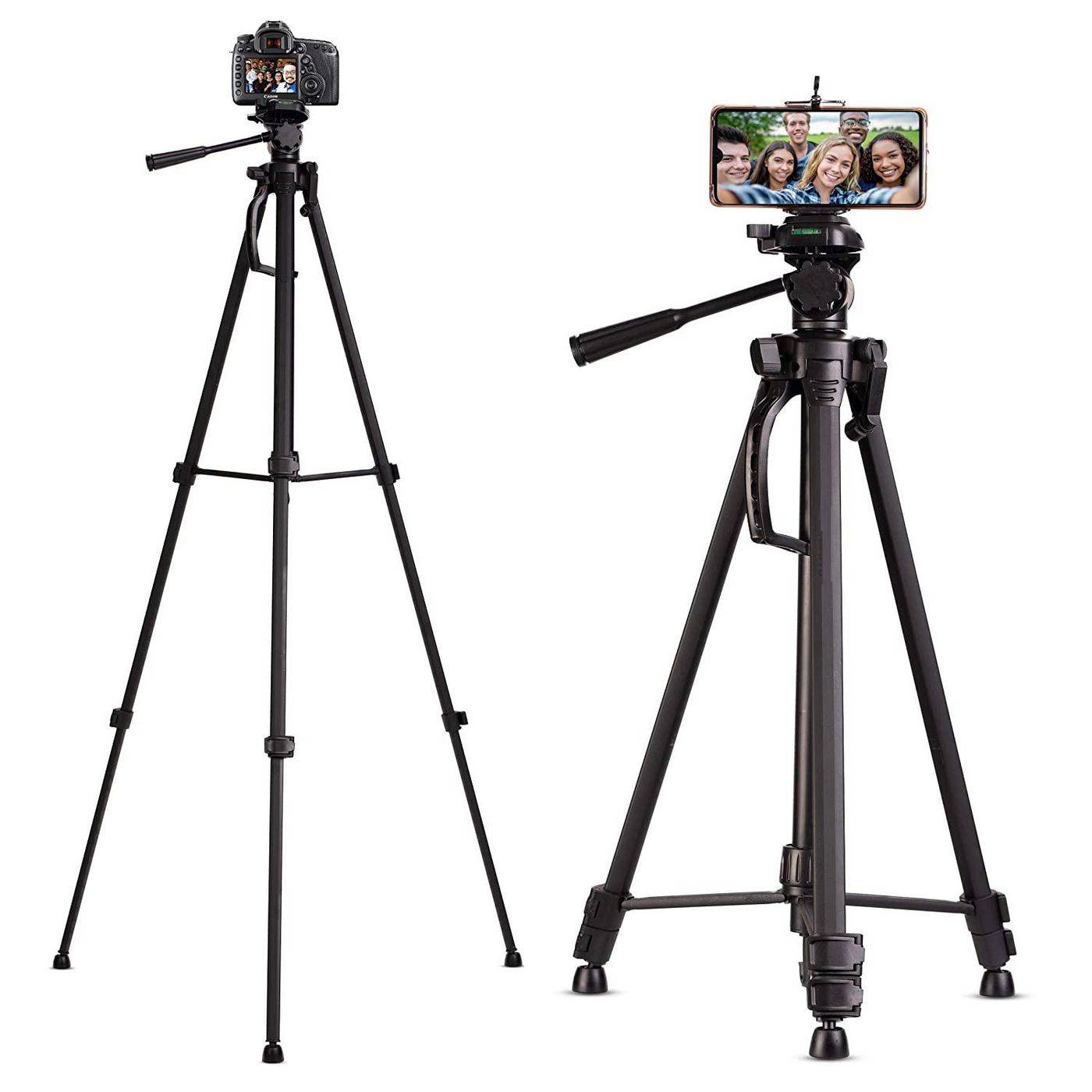 CoreParts Statief 51cm-180cm, geschikt voor alle camera's en telefoons van 4-7 inch - Multidirectioneel met verstelbare-0