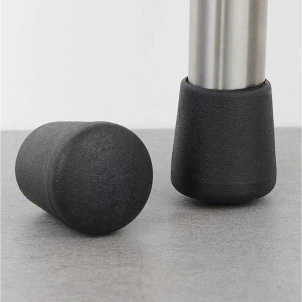 Stoelpoot beschermers - Anti Kras Stoelpootdop - Rond - 20mm - Zwart