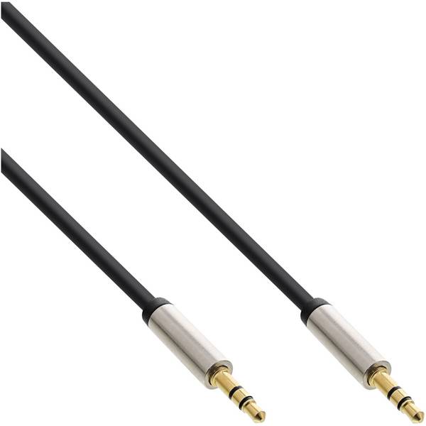 Premium 3,5mm Jack stereo audio slim kabel - 0,50 meter