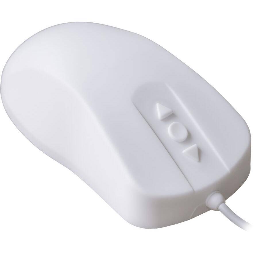 CHERRY AK-PMH12 Maus Beidhändig USB Typ-A Optisch 1000 DPI (AK-PMH12OB-US-W)-1