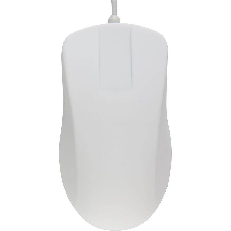 Mouse Active Key AK-PMH1 Disinfectible Optical Mouse with Scroll Wheel Sensor USB white (AK-PMH1OS-US-W)-1