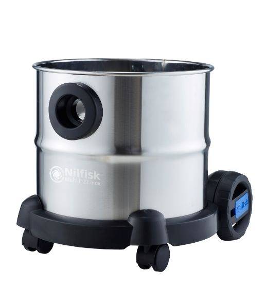 Nilfisk Multi II 22 Inox Nat- en droogzuiger 1200 W 22 l Halfautomatische filterreiniging-3