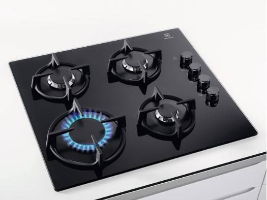 Electrolux EGG6407K Zwart Inbouwgasfornuis 59 cm 4 zones-3