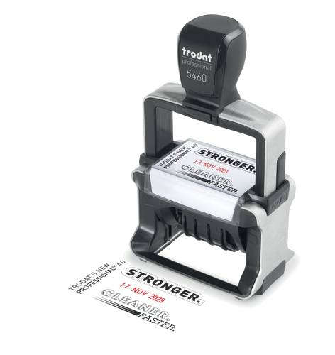 trodat Datumstempel Professional 4.0+Cushion zwart 5030-3