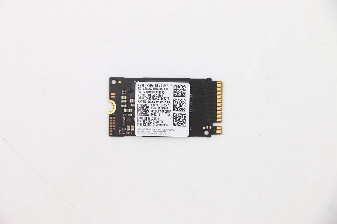 Lenovo SSD M.2 2242 256GB FRU SSD M.2 2242 256GB Samsung-0