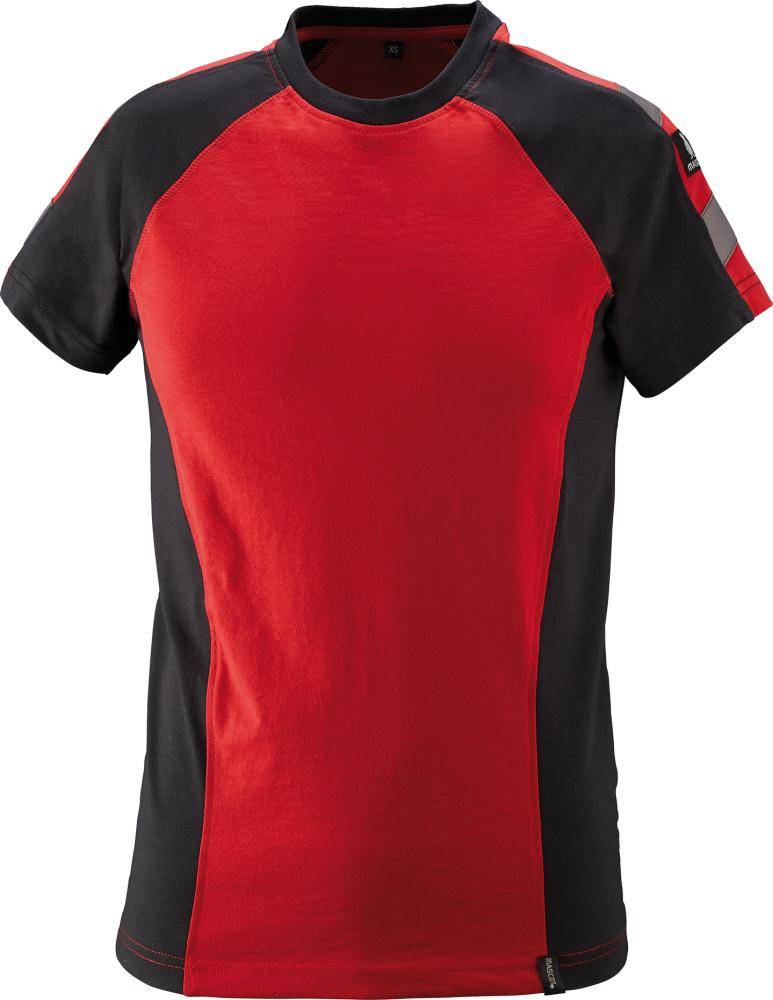 Mascot Workwear T-Shirt Mascotreg. Unique M Rood/Zwart-0