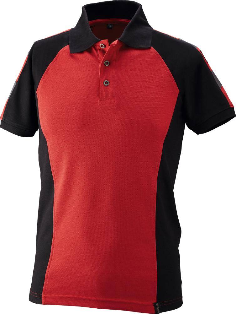 Mascot Workwear Poloshirt Unique 2Xl Rood/Zwart-0