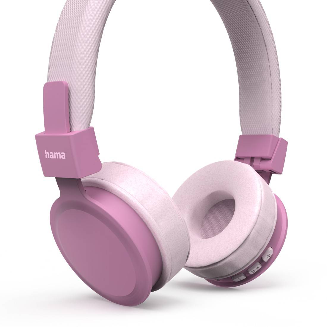 Hama Draadloze Hoofdtelefoon en Headset met Hoofdband voor Bellen/Muziek Roze-2