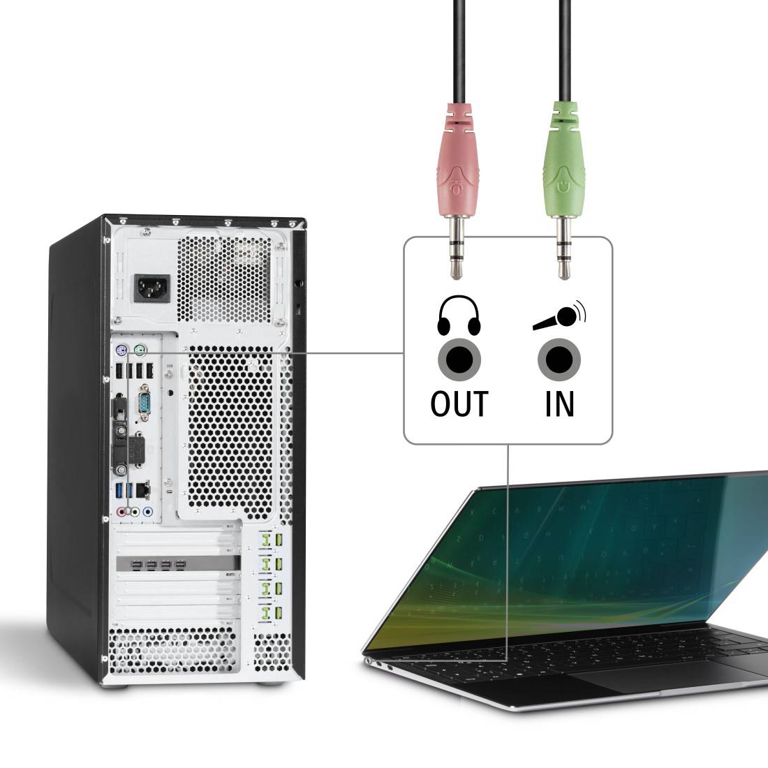 Hama Computer Over Ear headset Kabel Stereo Zwart Volumeregeling, Microfoon uitschakelbaar (mute)-3