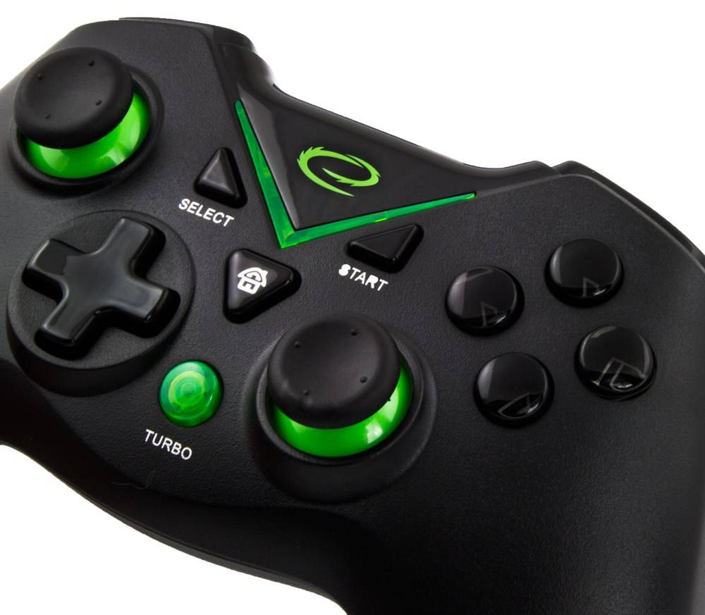 Esperanza EGG112K Gamecontroller/Gamepad voor PS3, Xbox One en pc, USB 2.0, zwart-3