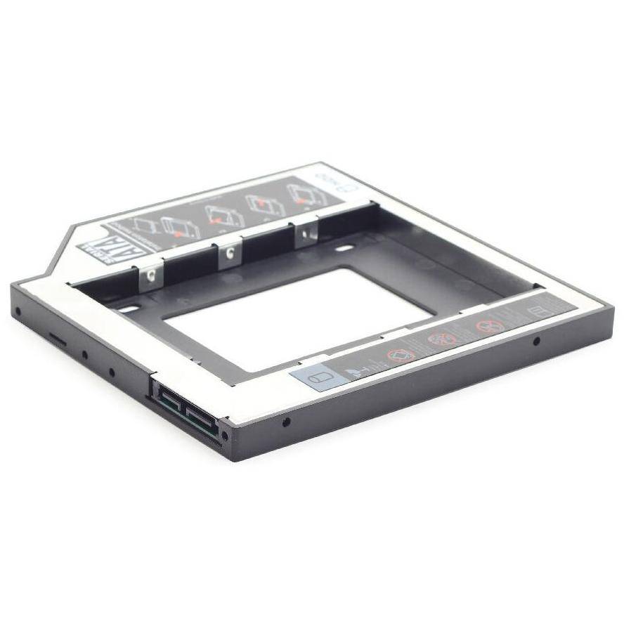 GEMBIRD MF-95-02 Behuizing voor schijven: 2,5"; metaal; past in 3,5" bay; zilver - 1 stuk-3