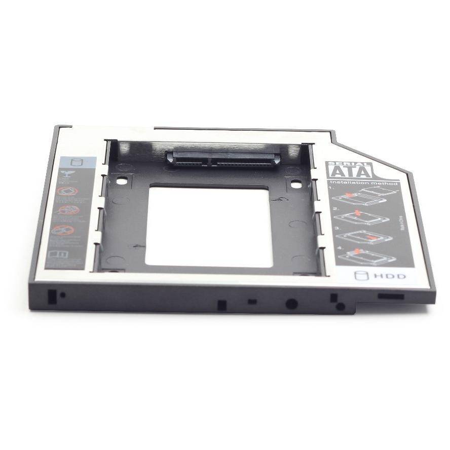 GEMBIRD MF-95-02 Behuizing voor schijven: 2,5"; metaal; past in 3,5" bay; zilver - 1 stuk-4