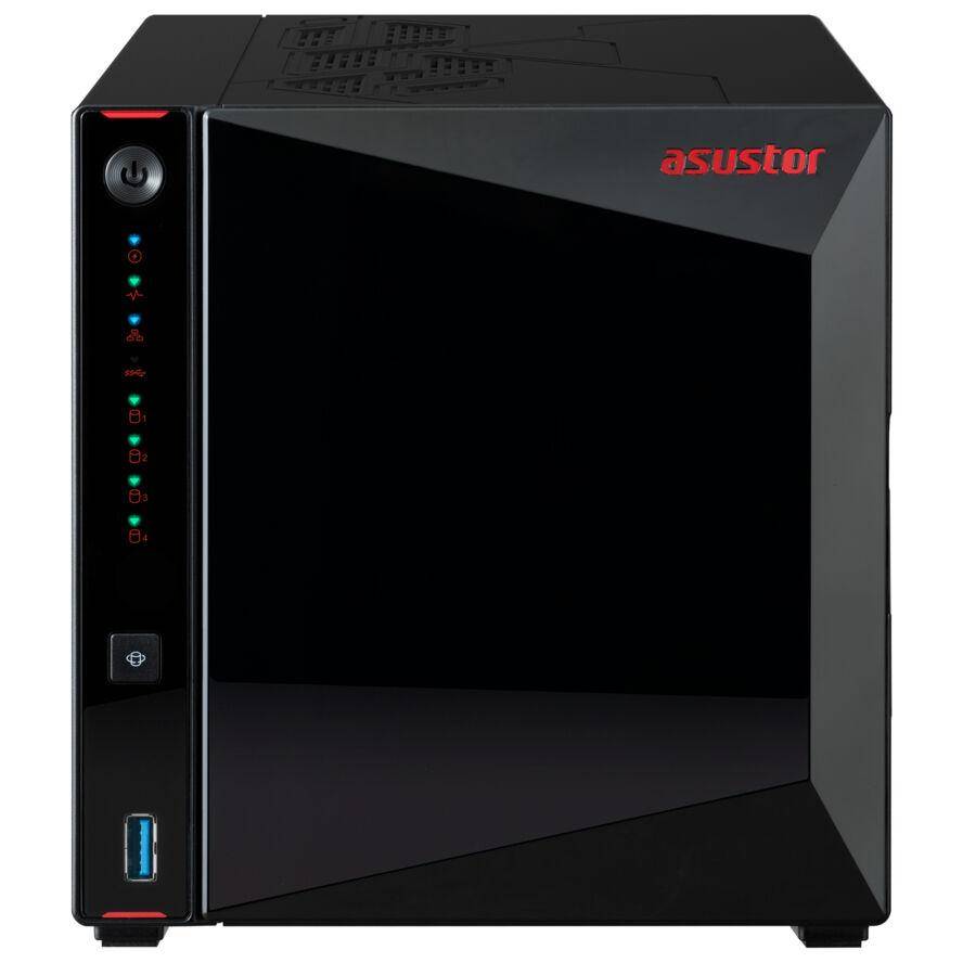 Asustor AS5404T NAS/opslagserver Intel® Celeron® N5105 4 GB DDR4 0 TB ADM Zwart-2