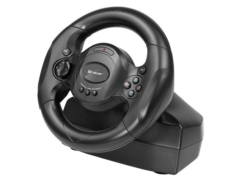 Tracer Rayder 4-in-1 zwart stuurwiel voor pc, PlayStation 4, PlayStation 3 en Xbox One.-1