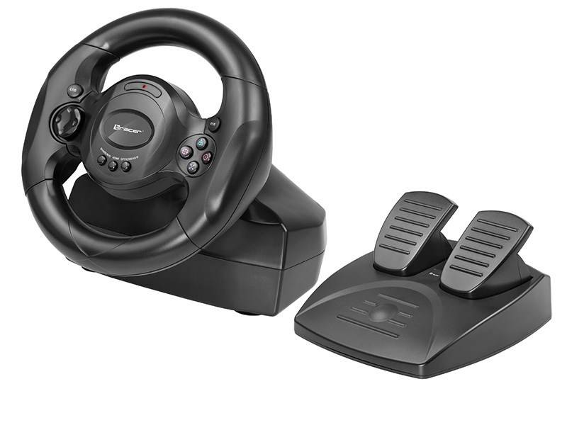 Tracer Rayder 4-in-1 zwart stuurwiel voor pc, PlayStation 4, PlayStation 3 en Xbox One.-4
