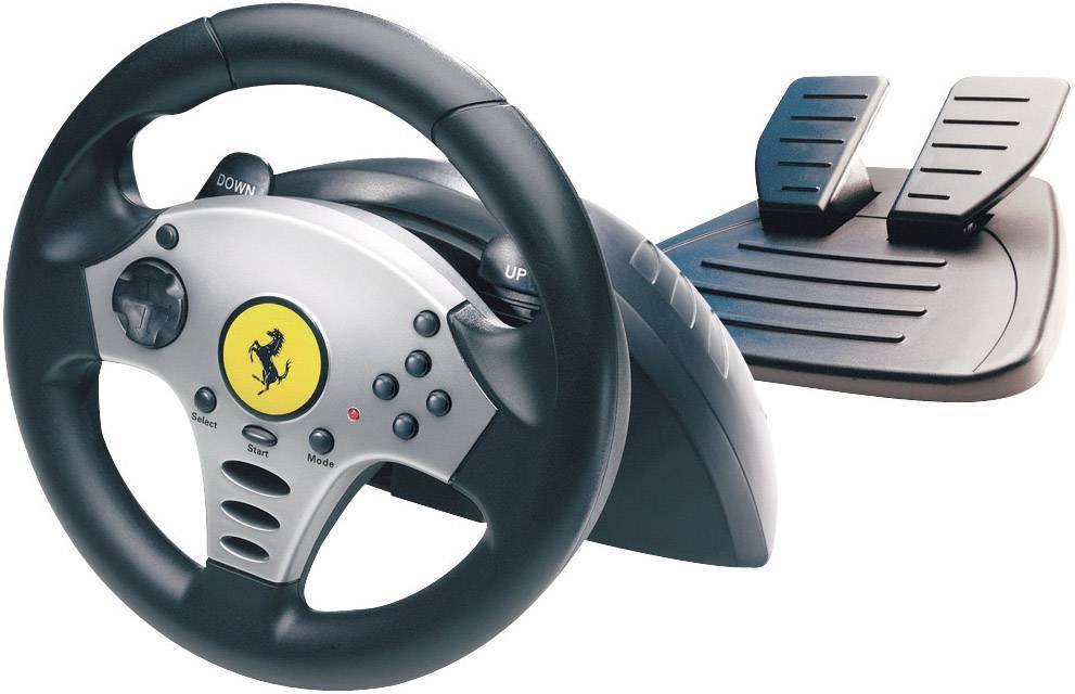 Wasserette Wild Riskeren Thrustmaster Universal Challenge Racing Wheel 5-in-1 Stuur USB PC, Nintendo  Wii, PlayStation 2, PlayStation 3 Zwart, Zil | Conrad.nl